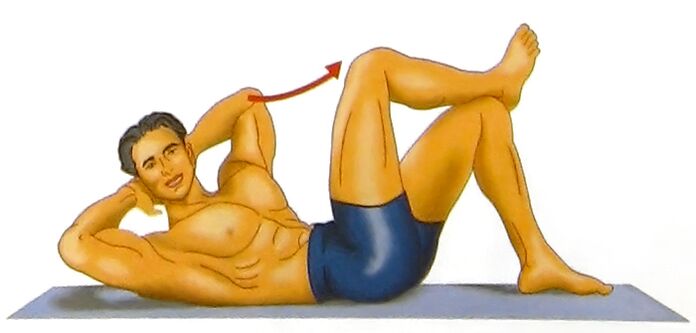 вежба со извртување за зголемување на потенцијата