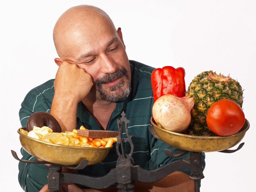 здрава и нездрава храна за потенција